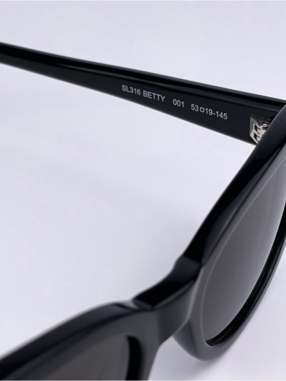 NEW Saint Laurent New Wave SL316 BETTY 001 Women Sunglasses Case Cleaning Cloth - Picture 10 of 12